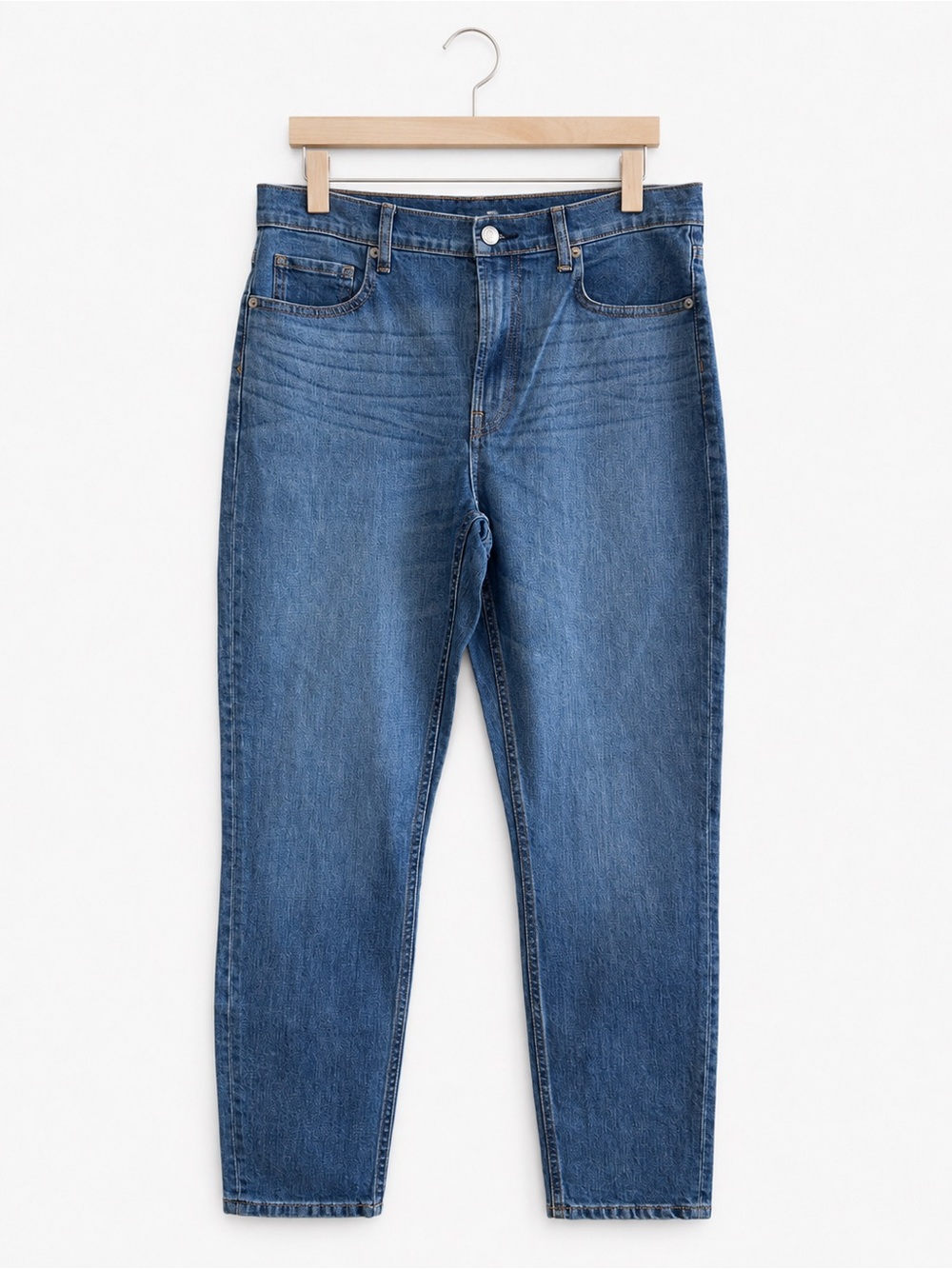Everlane High Rise Slim Straight Jeans Size 31 Regular Medium Wash